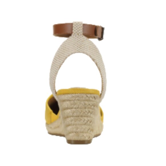 STYLE & CO Mailena Wedge Espadrille Sandals, Dark Yellow, Size 11M, NWT** - Picture 3 of 3